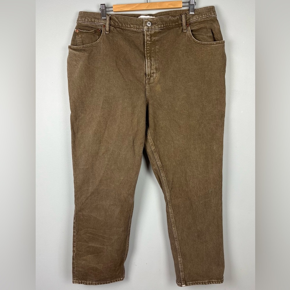 Abercrombie & Fitch High-Rise Jeans - Brown